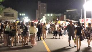 preview picture of video '夜の　西尾市夏祭り　01　（西尾市） Night Nishio city summer festival 01 (Nishio city)'