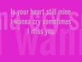 Aaliyah I Miss You W Lyrics