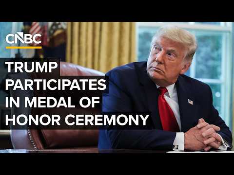 President Trump participates in a Medal of Honor ceremony at the White House — 3/2/2026