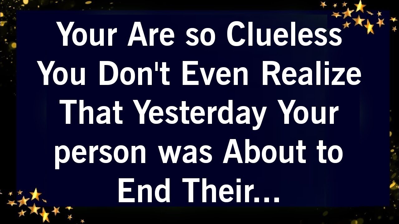 YOU ARE SO CLUELESS YOU DONT EVEN REALIZ THAT YOUR PERSON WAS ABOUT TO END THIER..