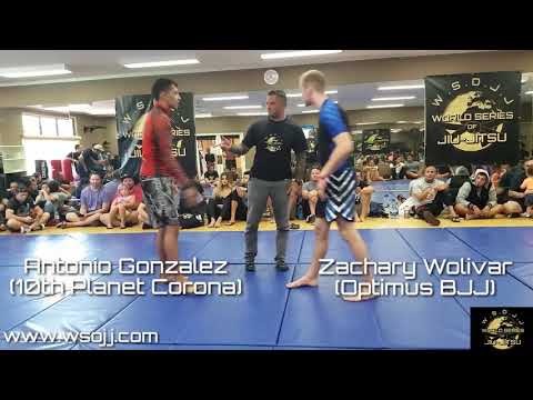 Zachary Wolivar (Optimus BJJ) VS Antonio Gonzalez  (10th Planet Corona)
