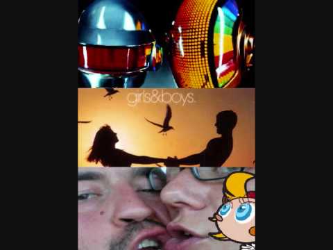 Daft Punk Vs Blur - Around the Boys & the Girls (R.U.N.O. mix)!