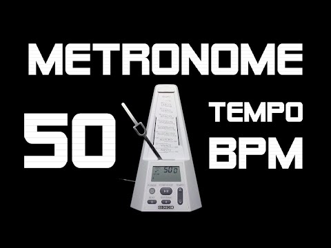 Metronome　50 BPM　Tempo