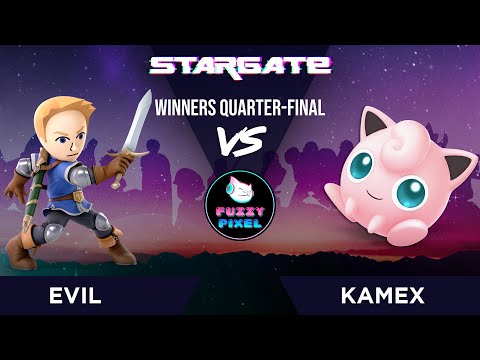 HDR - eviL (Mii Swordfighter) vs Kamex (Jigglypuff) - Winners Quarter-Final - Stargate #50
