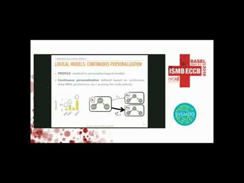 Personalization of logical models using multi-omics data... - Jonas Béal - SysMod - ISMB/ECCB 2019