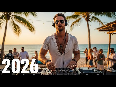 SUMMER DEEP HOUSE Sunset Mix (Adam Port, Avicii, The Weeknd, Hugel, Diplo Styles) - Summer Vibes