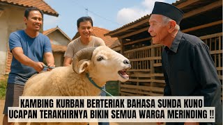 Download lagu Kambing Kurban Bicara Bahasa Sunda Kuno! Ucapan Terakhirnya Bikin Semua Merinding! mp3