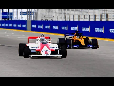McLaren F1 2019 vs McLaren F1 1982 - Singapore