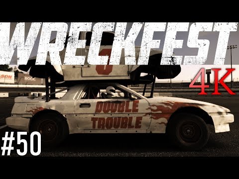 [Wreckfest Gameplay] Complete Career #50 Double Decker Destruction REPLAY 4K No Commentary