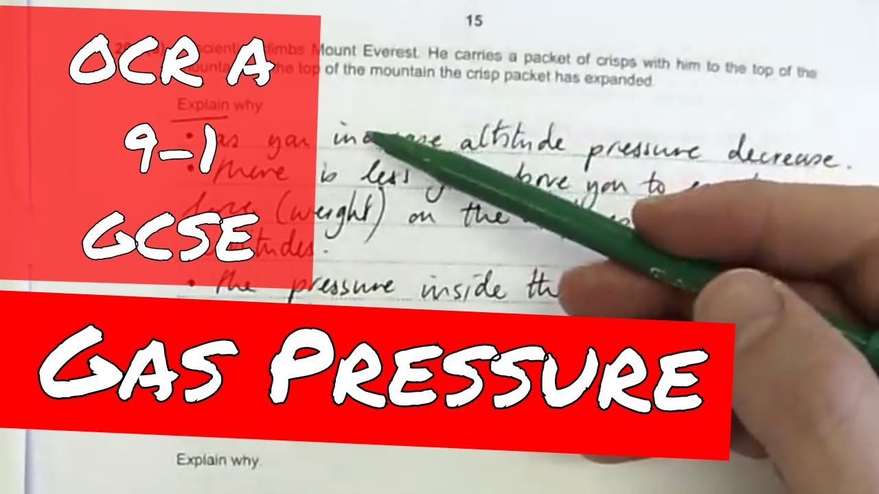Watch video Gas Pressure - OCR Gateway Physics Higher P1-4 Exam Paper Now Gas Pressure - OCR Gateway Physics Higher P1-4 Exam Paper