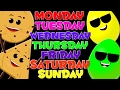 Days Of The Week Nursery Rhymes Kids Learning Videos Children S Rhymes