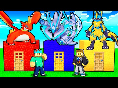 Don’t Choose the Wrong POKEMON FUSION Door! (Minecraft Pixelmon)
