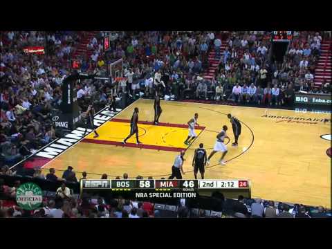 Rajon Rondo Highlights vs.Miami Heat 4/10/2012 - 18 points, 15 assists [HD]