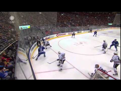 Kulemin Goal - Blackhawks 2 vs Leafs 4 - Dec 14th 2013 (HD)
