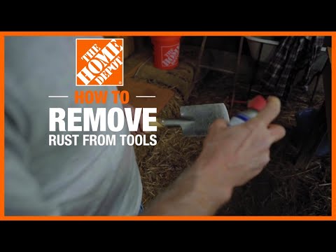 How to Remove Rust from Tools | The Home Depot