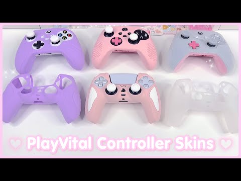 PlayVital Cherry Blossoms Kitten Protective Case for Nintendo Switch 2 with Stand | Cute Cat Ear & Paw Silicone Grips, Dockable Hard Shell, 2 Joystick Caps | Full-Body Protection Cover, Antique Yellow video review thumbnail
