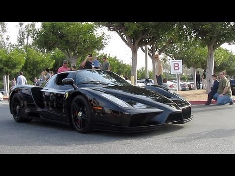 Black Ferrari Enzo W/ Tubi Exhaust Accelerate