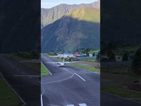 Lukla airport Nepal
