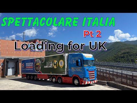 Italy to UK - #europeantrucking Part 2 of 3