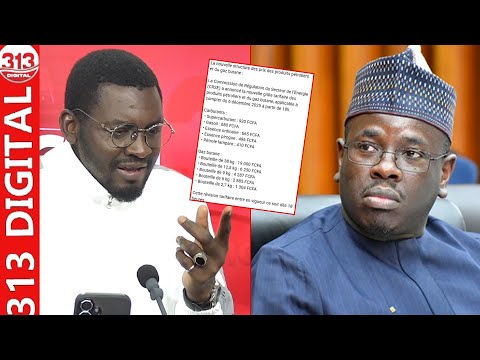 Bonne nouvelle: le prix du carburant, Gasoil, bouteille gaz 6 kg etc…diminués, La réaction de Thioun