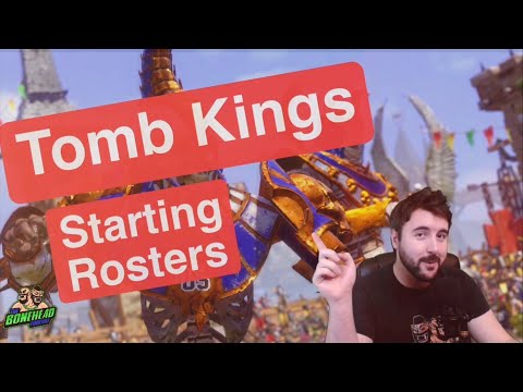 Tomb Kings (Khemri) Starting Rosters - Blood Bowl 2020 (Bonehead Podcast)