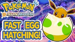 FAST Egg Hatching Shiny Pokemon Breeding! Pokemon Sun Moon
