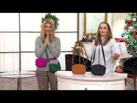 Lug Matte Luxe Compact Crossbody Bag - Mingle on QVC