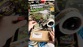 Embalando um pedido na PokeDilema TCG Store! 📦✨ #pokemon #cartaspokemon #pokemontcg