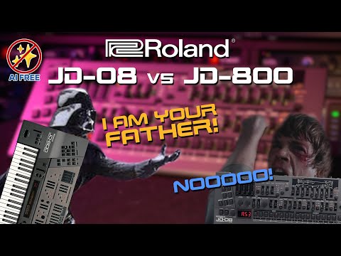 Roland JD-08 vs JD-800 - How identical are they really?