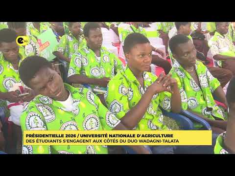Présidentielle 2026/Université Nationale d'Agriculture : des étudiants s'engagent au côtés du duo..