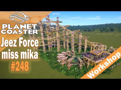 Jeez Force - miss mika 🎢 PLANET COASTER 🎠 Attraktion Vorstellung #248