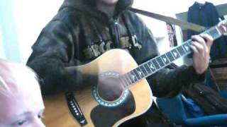 village in the morning by the magnetic fields (cover)