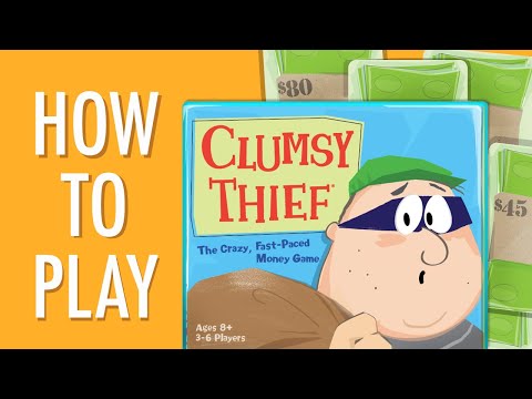 Clumsy Thief Game Instructions