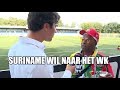 Surinaams elftal via Nederland naar WK