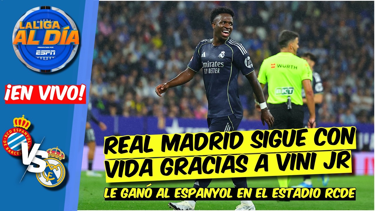 REAL MADRID llega VIVO al CLÁSICO vs. BARCELONA gracias a VINÍCIUS JUNIOR | La Liga Al Día