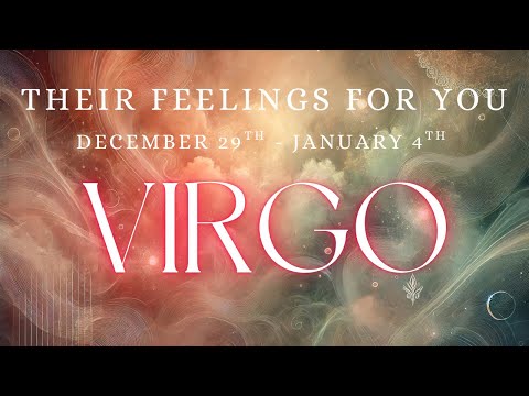 VIRGO tarot ♍️ Someone Is Surrendering Everything Just To Be With You Virgo December - January 2026