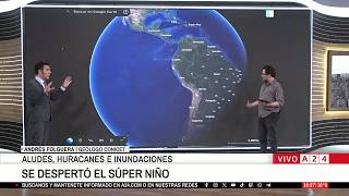 🚨 SE DESPERTÓ EL SÚPER NIÑO: ALUDES, HURACANES E INUNDACIONES