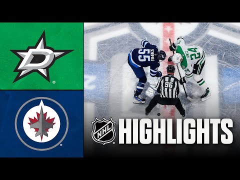 NHL Highlights | Stars vs. Jets | October 09, 2025
