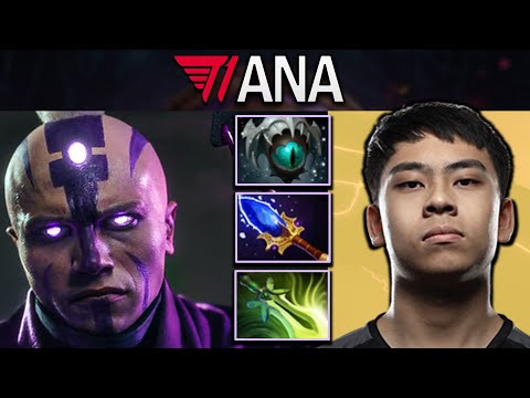 Anti-Mage Dota 2 Gameplay T1.Ana with with Aghanims and Butterfly