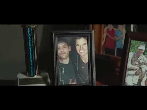 Max 2015 action shot from trailer with dog running in forest during chase