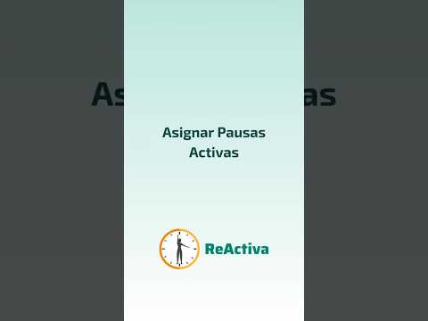 Asignación de pausas activas