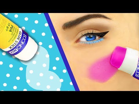 10 DIY Schulbedarf Make-Up Streiche / Pranks Für Die Schule Video