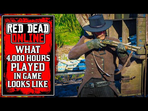 What 4,000 Hours of Red Dead Online Looks Like... (RDR2)