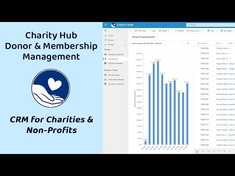 Charity CRM - Donor & Supporter Management for Dynamics 365