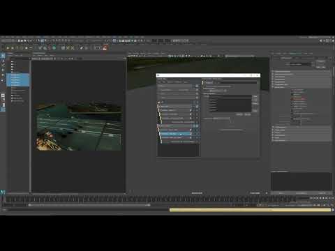 Maya Render Layers Settings