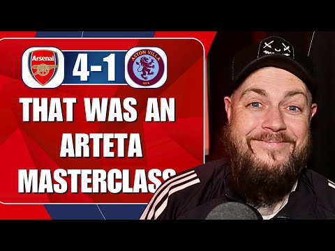 That Was An Arteta Masterclass | Arsenal 4-1 Villa | Match Reaction