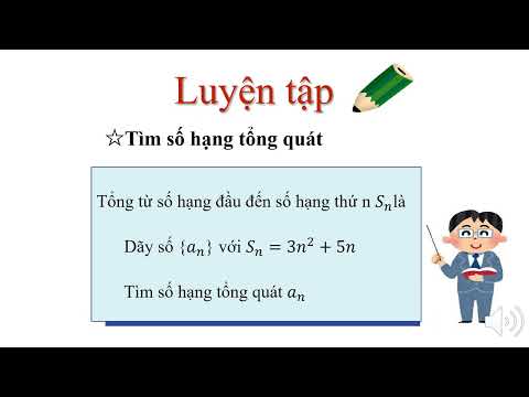 高2＿様々な数列＿和から一般項を求める（ベトナム語版）