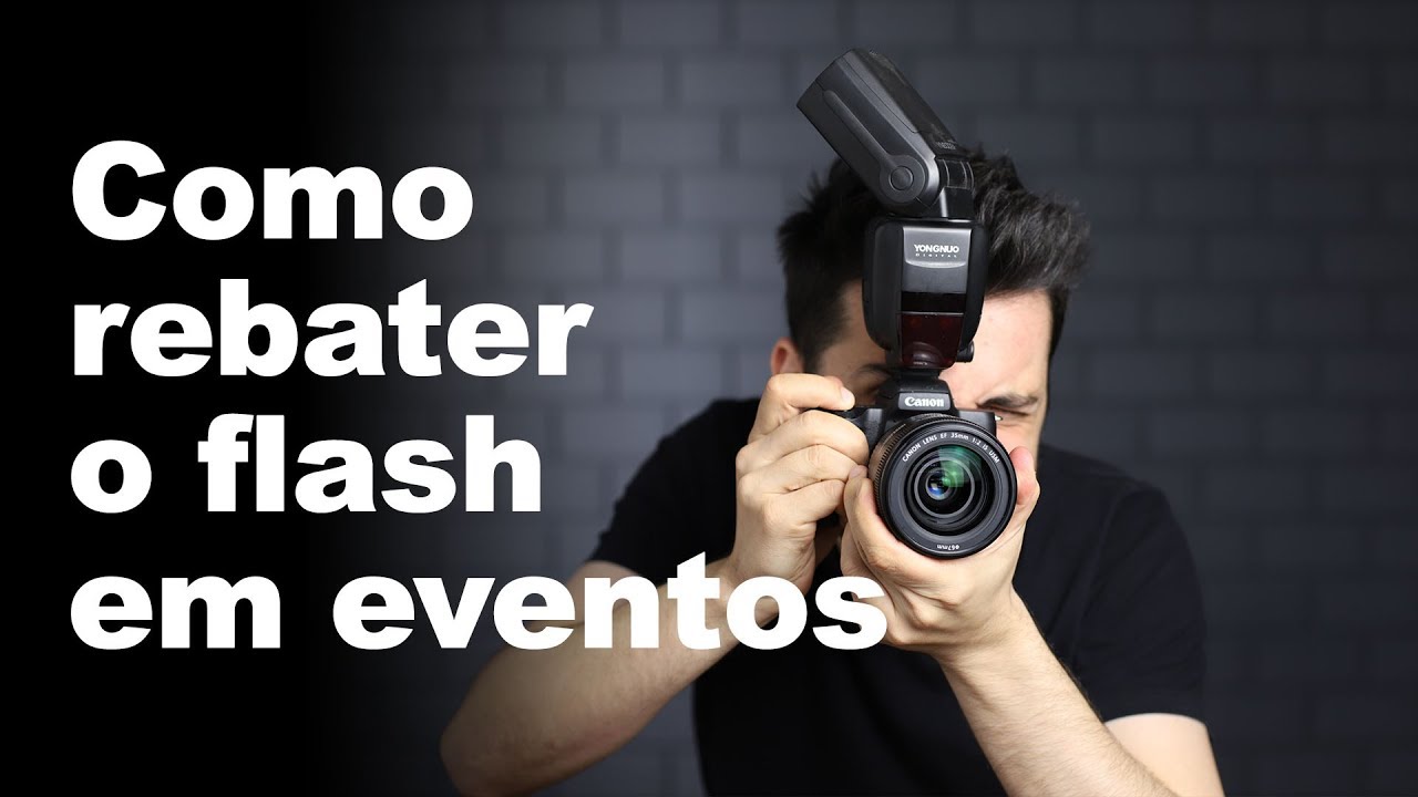COMO REBATER O FLASH EM EVENTOS