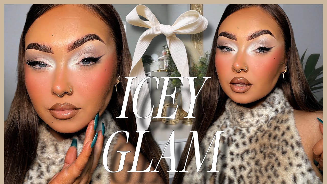 BABY ITS COLD OUTSIDE ☃️ Xmas Glam Makeup Tutorial