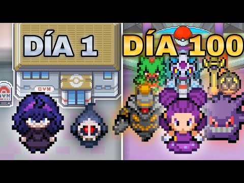 I SURVIVED 100 DAYS as a GHOST-Type POKEMON GYM LEADER!